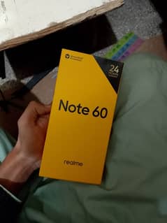 REALME NOTE 60 ALL OK only open box 4gb 64gb