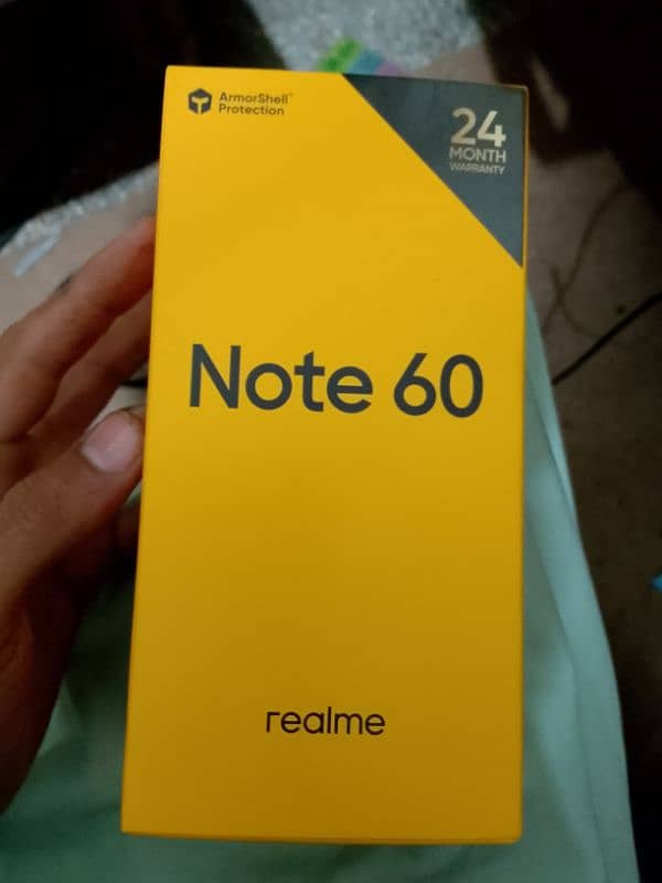 REALME NOTE 60 ALL OK only open box 4gb 64gb 1