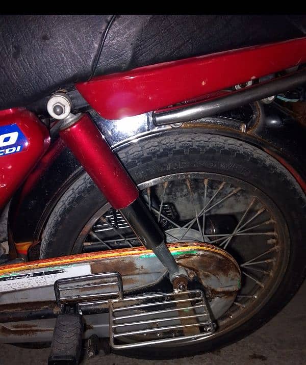 Honda CD70 genuine mudguards (fron+rare] + chain cover 1