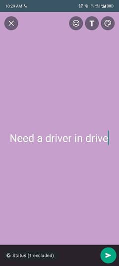 need a driver