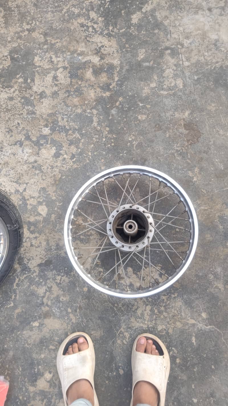 Honda 125 Genuine full rim hub 2021 model ka hh 1