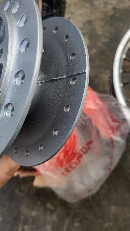 Honda deluxe front hub best for one wheelers 3