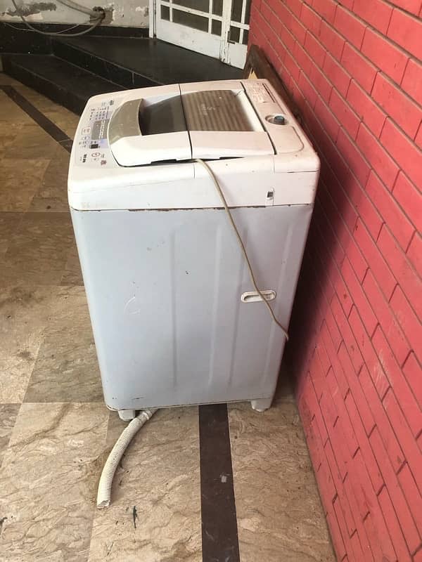 Toshiba automatic washing machine 13 kg used 0