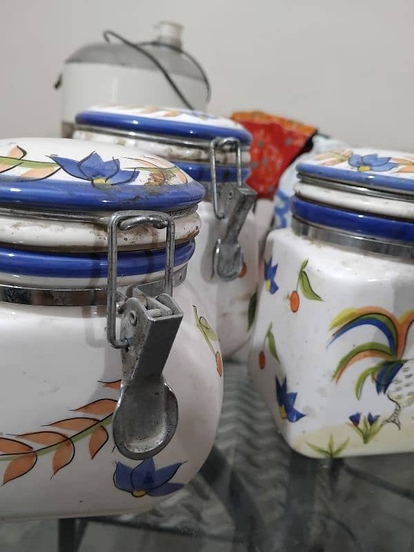 Storage jars for sale 1