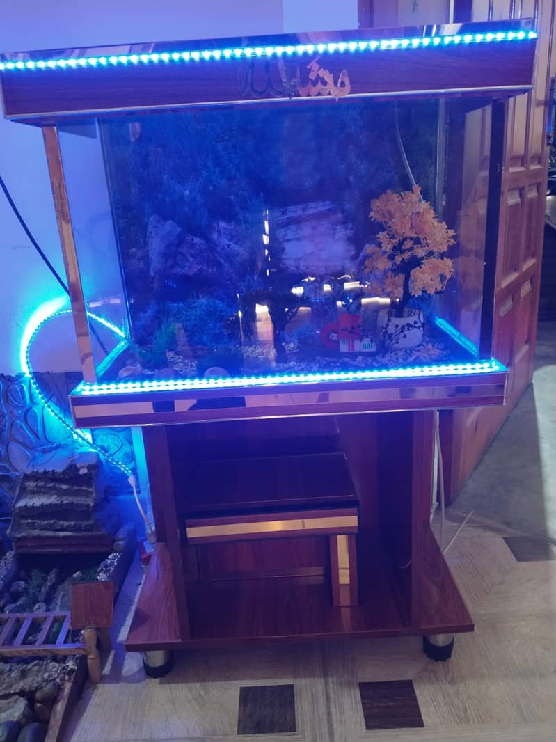 Fish Aquarium fish tank unique high quality Aquarium with accessories 12