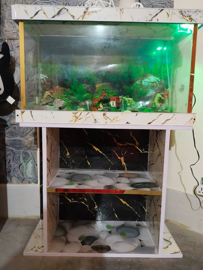 Fish Aquarium fish tank unique high quality Aquarium with accessories 15