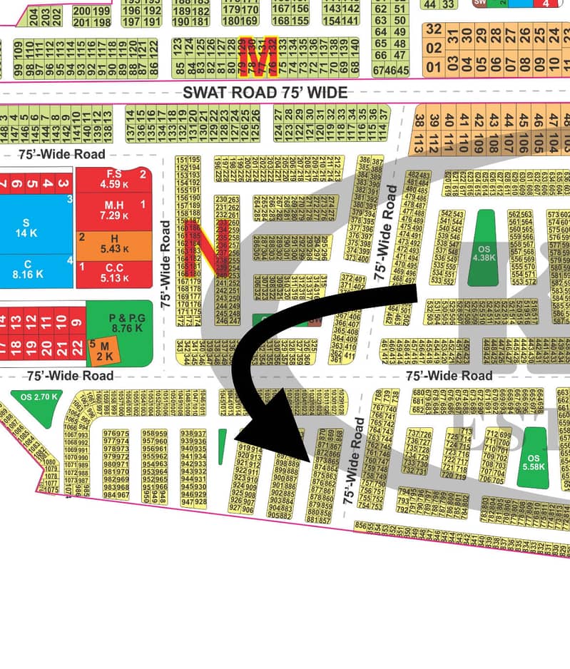 Block N 5 Marla hot location plot for sale 0