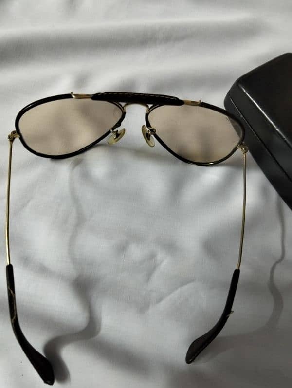 Rayban Vintage Leather Glasses 2