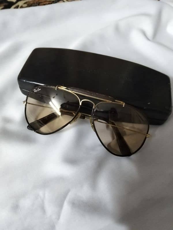 Rayban Vintage Leather Glasses 3