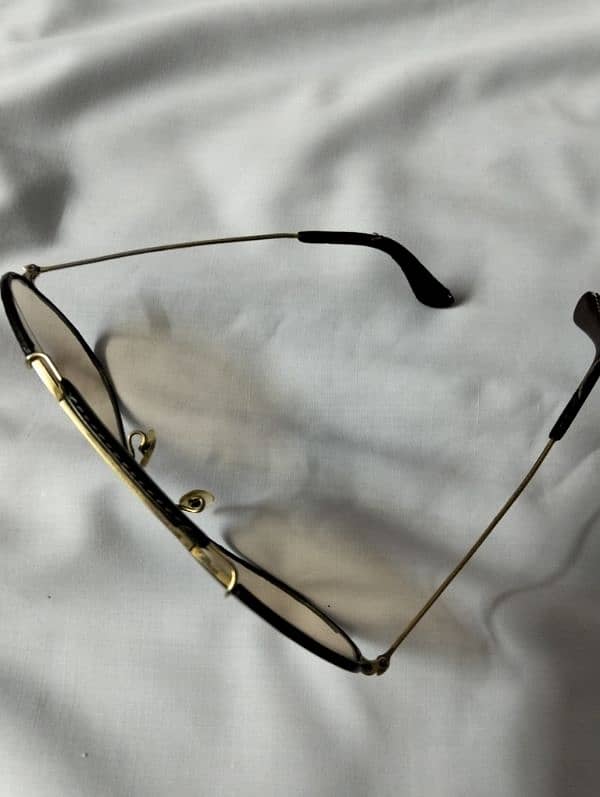 Rayban Vintage Leather Glasses 4