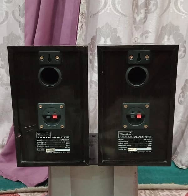 Carlson Bookshelf Speakers, Sony CD Player & Pioneer Equilizer 8