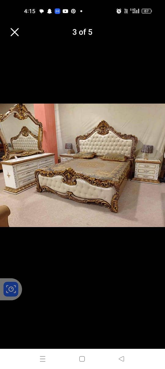 wooden bed/bed set/luxury bed/king size bed/double bed/furniture 13