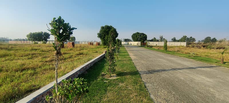 1 Kanal Plot For Farm House In Farm City 38 Lac Per Kanal 2