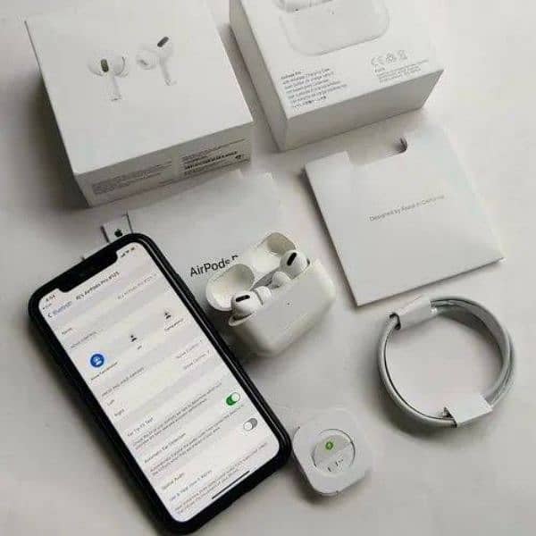 Airpods Pro White Titanium ANC 1