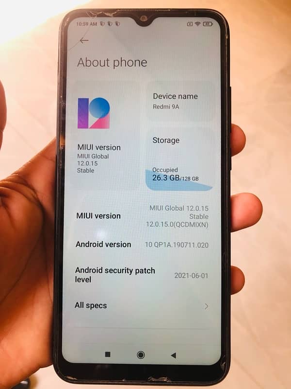 Redmi 9A | Pta Approved 128 GB | 2