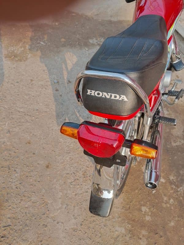 Honda cd 70 2024 model open latter 7