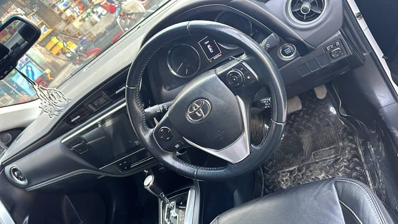 Toyota Altis Grande 2021 Total genuine balck interior 2