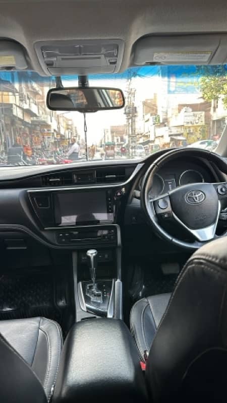 Toyota Altis Grande 2021 Total genuine balck interior 3