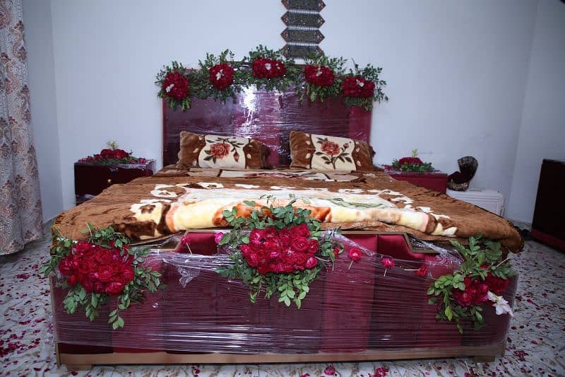 king Bed set, Dressing and dewan 1