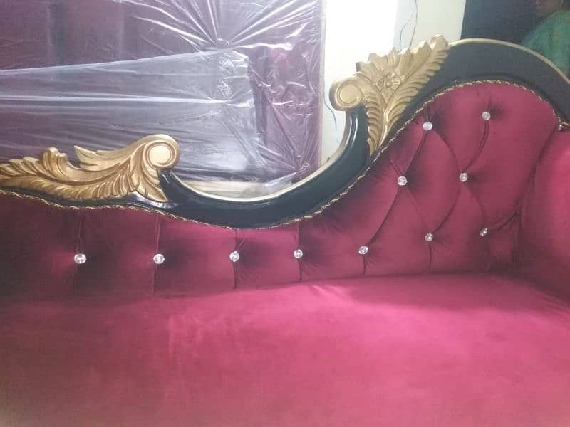 king Bed set, Dressing and dewan 5