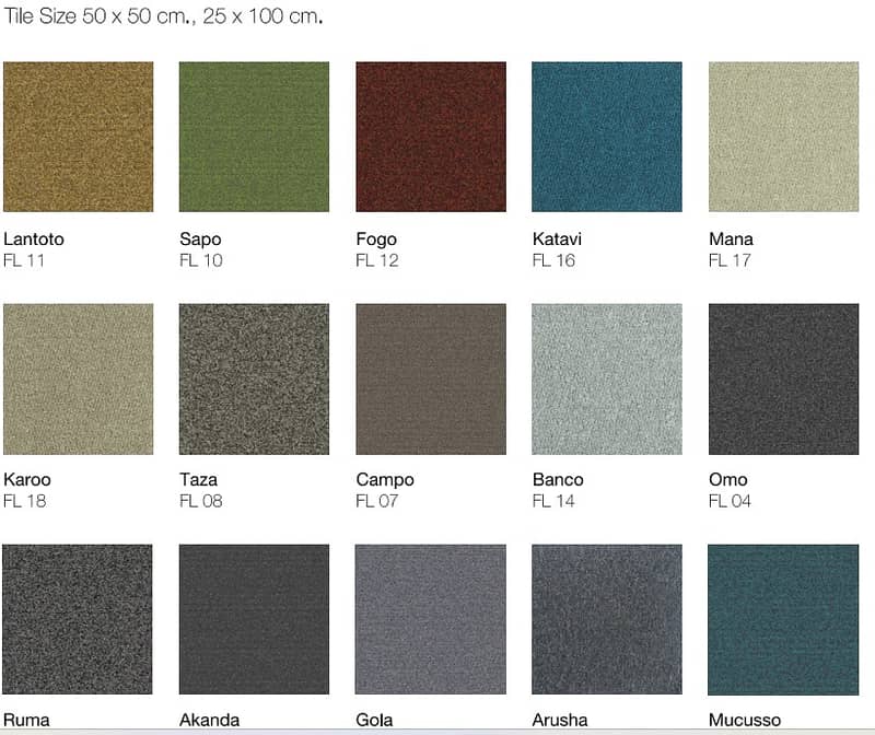 Carpet Tiles/PVC Vinyl/PvC wall Panels/ WPC Fluted panel / SPC Floor 16