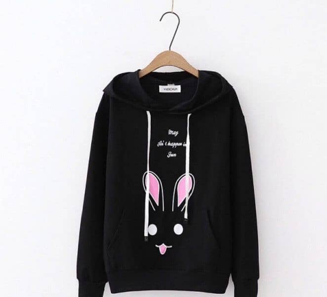 JBi winter Rabbit Hoodie Unisex 0