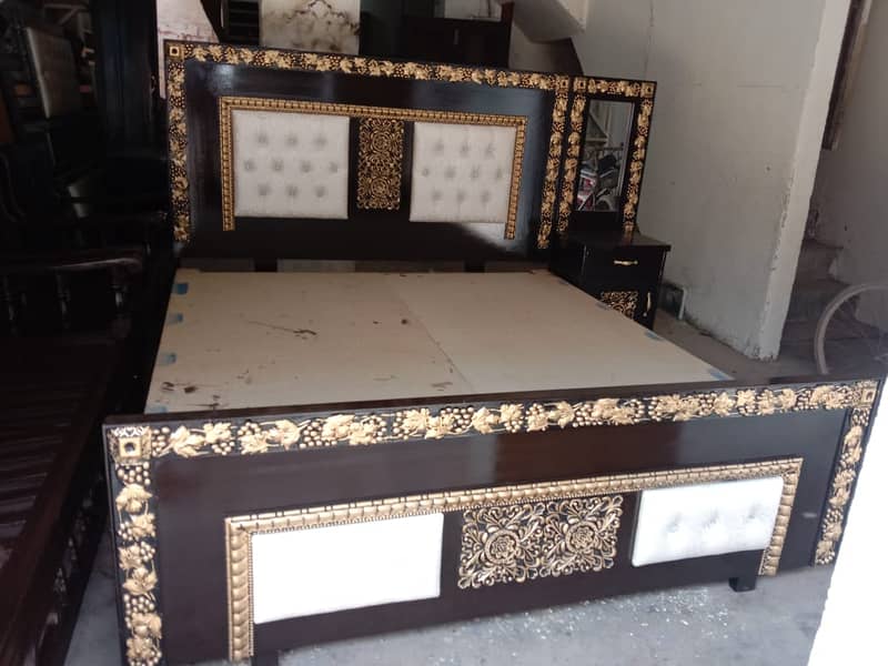 bed set / king size bed / double bed / brass bed / poshish bed / bed 0