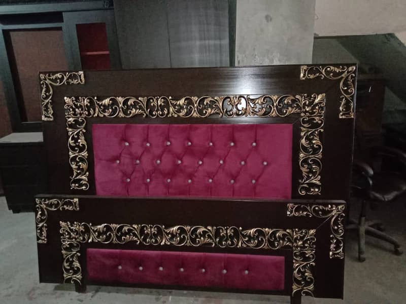 bed set / king size bed / double bed / brass bed / poshish bed / bed 1