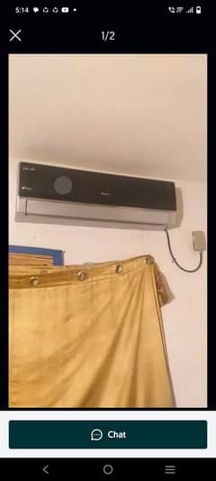 Gree 1.5 ton Dc Inverter heat and cool totally genuine