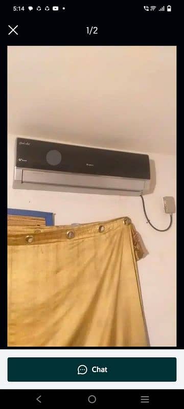 Gree 1.5 ton Dc Inverter heat and cool totally genuine 0