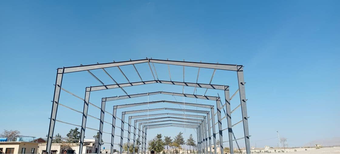 I Beam Industrial shed Parking shed Tensile structure 4