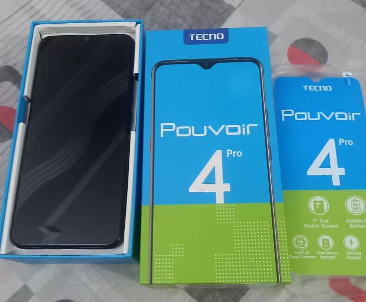 Tecno Pouvoir 4 Pro - Excellent Condition - Urgent Sale 1