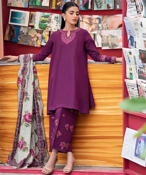 Formal dresses | Casual dresses | Unstitched drese | winter collection 5