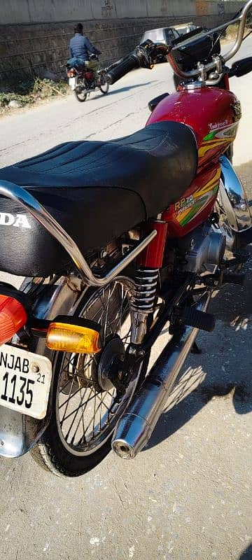 Roadprince 70cc 2021 Rawalpindi number urgent sale 7