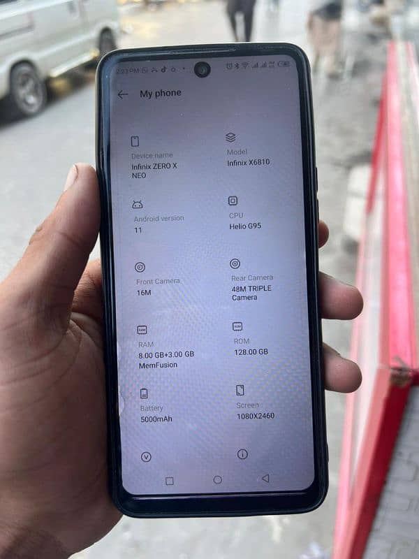 infinix zero x new 8/128 5