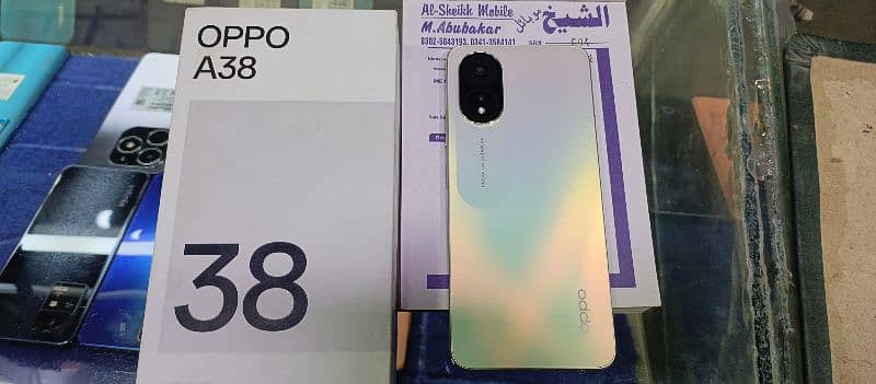 oppo a38 6/128 with box 0