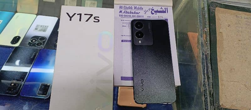 vivo y17s with box 4/128 0