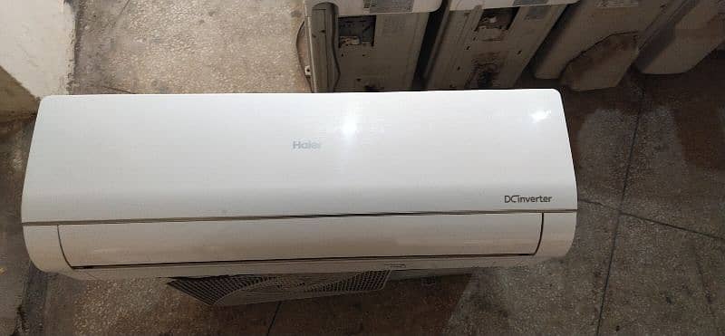 Haier 1 ton Dc Inverter heat and cool with 15 days guarantee 0