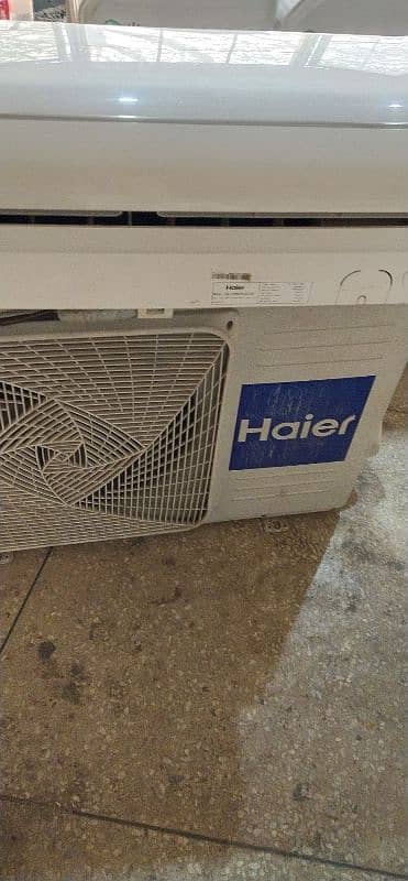 Haier 1 ton Dc Inverter heat and cool with 15 days guarantee 1