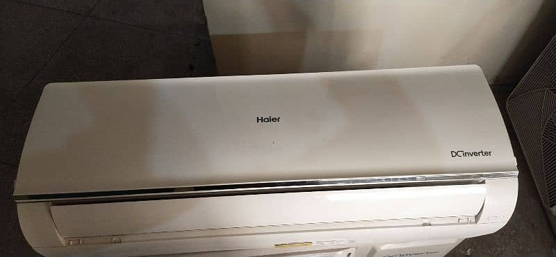 Haier 1.5 ton Dc Inverter heat and cool genuine condition 2