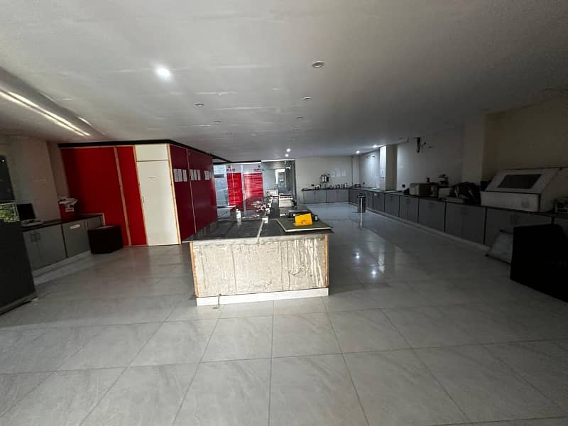 12 Marla Commercial Hall for Rent Prime Location in Johar Town Phase 2! 6