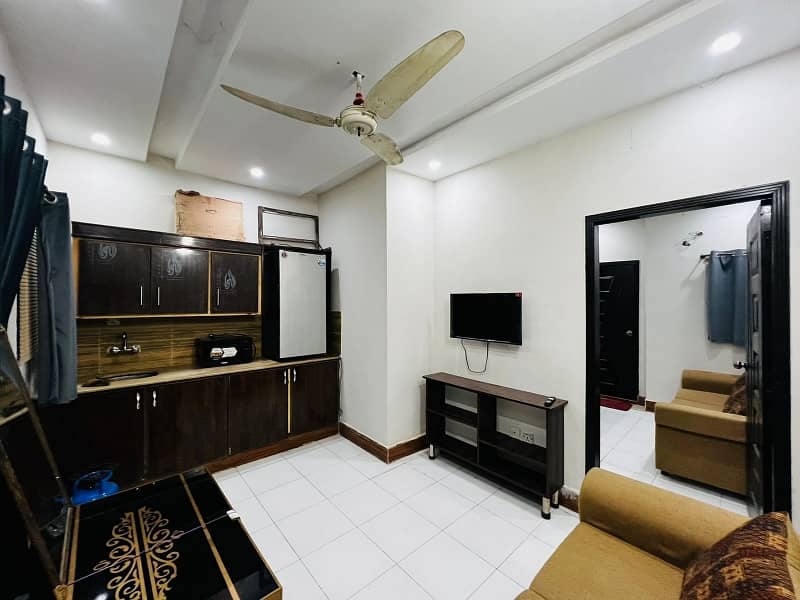 400 Sq. Ft. 1-Bed Apartment for Sale in Johar Town H3 Block Rent Generating PKR 35,000! 4