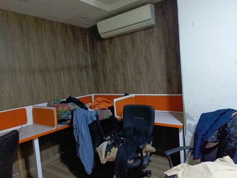 600 Sq. Ft. Fully Furnished Office for Rent 2nd Floor with Complete Setup! 0