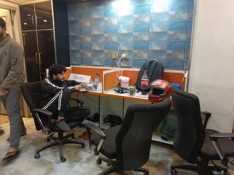 600 Sq. Ft. Fully Furnished Office for Rent 2nd Floor with Complete Setup! 2