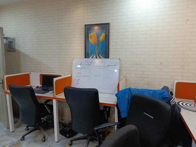 600 Sq. Ft. Fully Furnished Office for Rent 2nd Floor with Complete Setup! 3