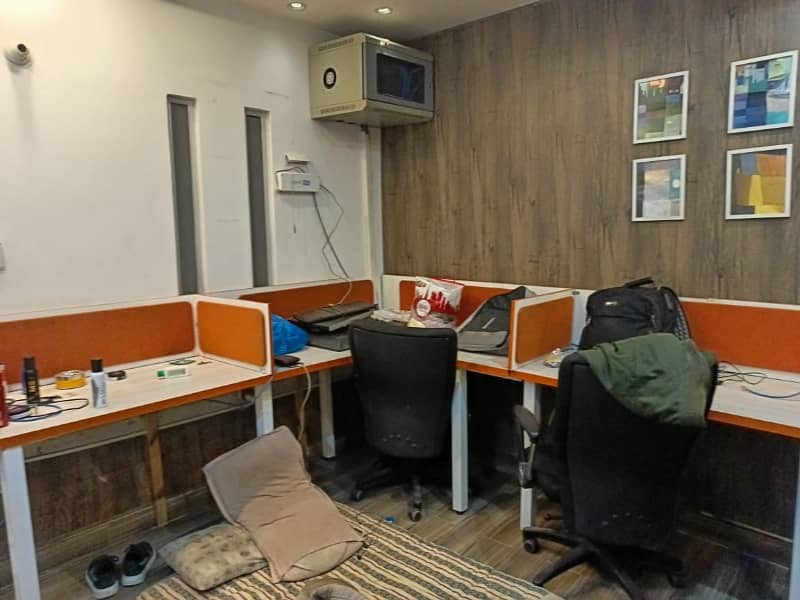 600 Sq. Ft. Fully Furnished Office for Rent 2nd Floor with Complete Setup! 5