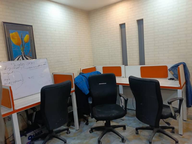 600 Sq. Ft. Fully Furnished Office for Rent 2nd Floor with Complete Setup! 9