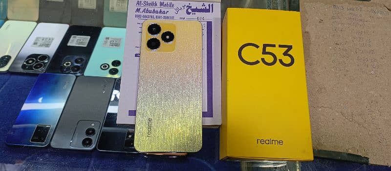 realme c53 6/128 with box 0