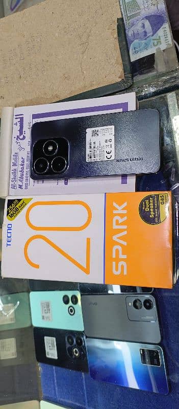 tecno spark 20 256gb 10month warrenty 0