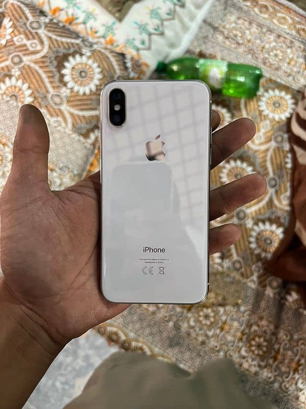 iphone X 64 GB  PTA approved face I'd Disable 0